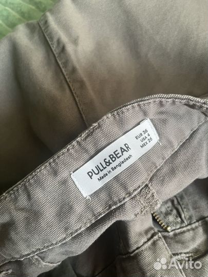 Брюки карго pull&bear