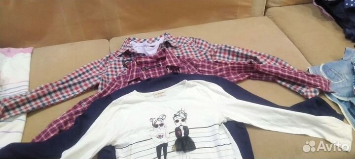 Кофты и рубашки для девочки