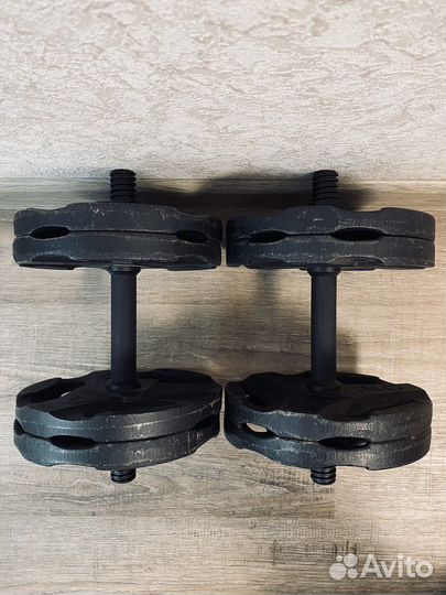 Гантели разборные Torneo 42 кг (2х21кг)