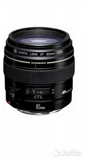 Объектив Canon EF 85 мм f/1,8 USM новый