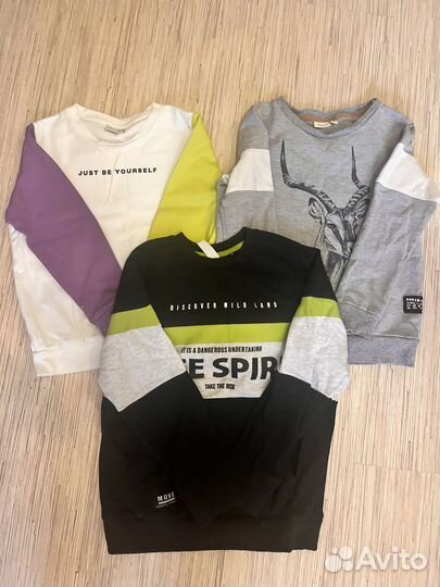 Вещи пакетом на мальчика 128-134-140