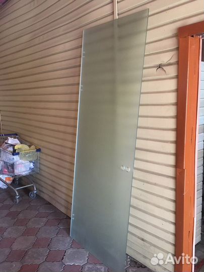 Дверь стеклянная матовая