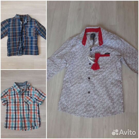Вещи пакетом на мальчика от 2 до 6 лет