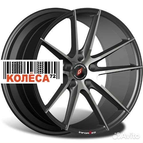 Inforged IFG25 7.5x17 5x114,3 ET42 Dia67.1 Black M