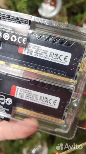 Оперативная память Kingston 32Gb DDR4 3733 MHz