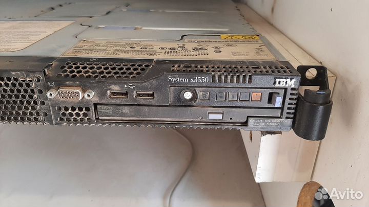 Сервер IBM System x3550 2x Xeon E5410 озу12 гб
