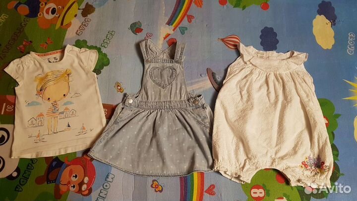 Вещи пакетом на девочку 86