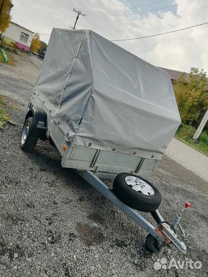 Прицеп легковой, для снегохода, самосвал. Сст