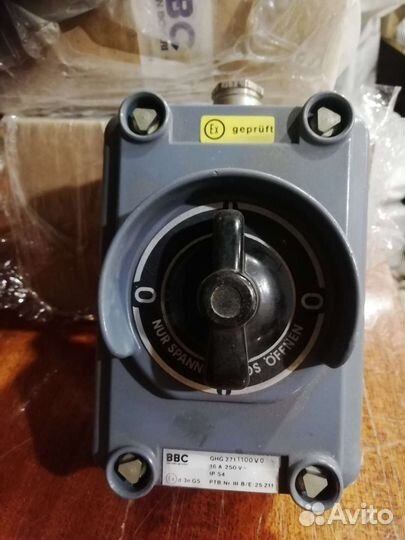 Взрывозащищенный переключатель