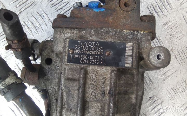 Тнвд дизельный toyota land cruiser prado 2003-2010