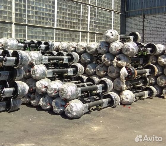 Камаз 28 ось L1 в сборе Арт:760 (сзап, Нефаз)