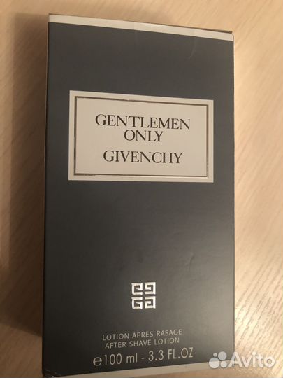 Givenchy Gentlemen only Lotion after shave 100 ml