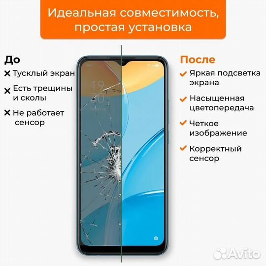 Дисплей Xiaomi Mi 6, копия черная