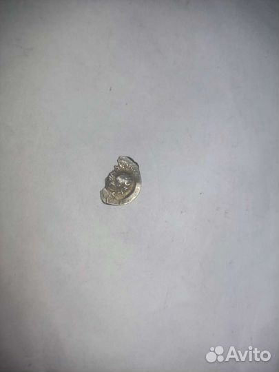 Монета чешуя удельная Василий Тёмный