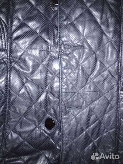 Куртка кожаная женская 46