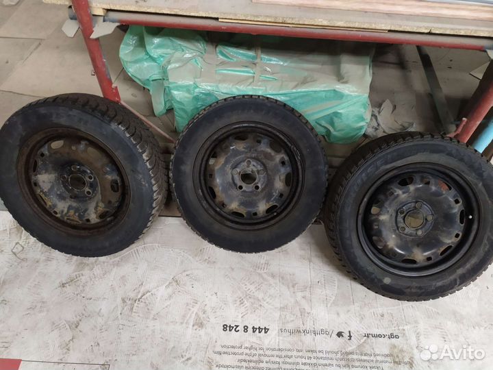 Колеса в сборе поло рапид 14 + сюрприз