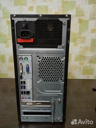 Пк для работы, игр (Intel, nvidia, 12gb озу, ssd)