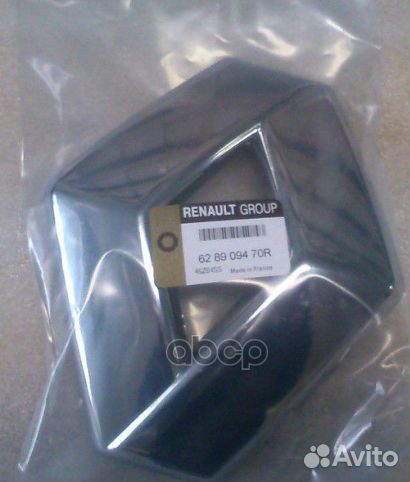 Эмблема пер 628909470R renault