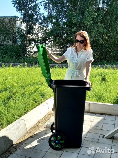 Мусорные контейнеры для мусора 60, 80, 120, 240 л