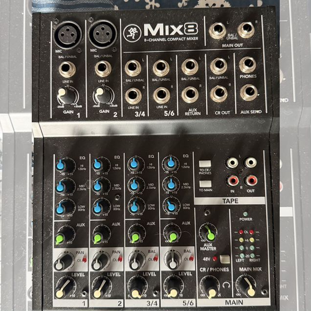 Микшер mackie mix8