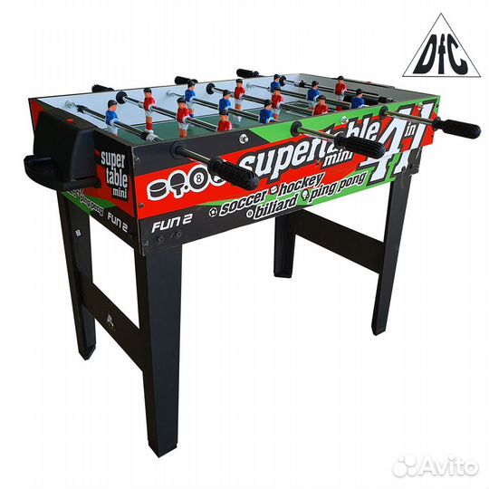 Игровой стол DFC FUN2, 4 в 1