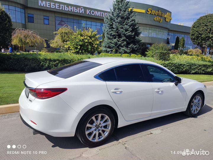 Mazda 6 2.0 AT, 2017, 218 000 км