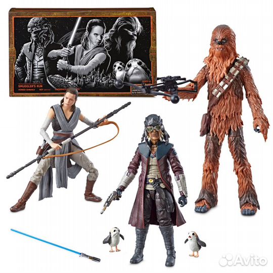 Набор фигурок Star Wars The Black Series Smuggler'