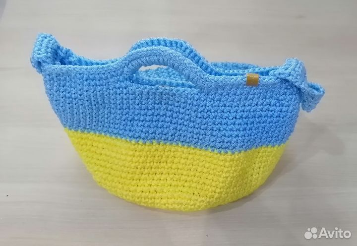 Вязаная крючком сумка