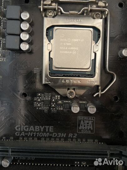 Процессор intel core i7 6700k