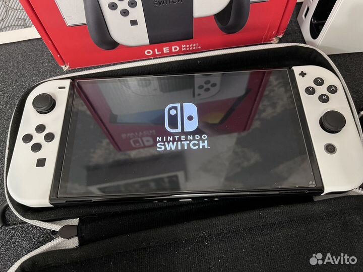 Прошитая (+онлайн) Nintendo switch oled 64+128гб