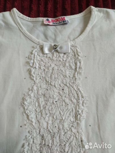 Футболка для школы на девочку