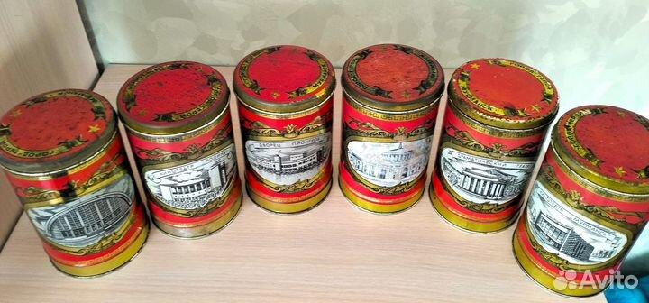 Жестяная банки для сыпучих СССР Мурманск