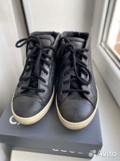 Кеды кожаные Ecco