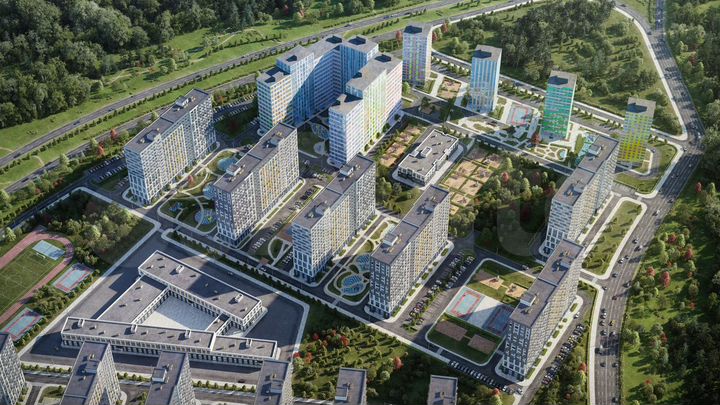 2-к. квартира, 59,9 м², 9/17 эт.