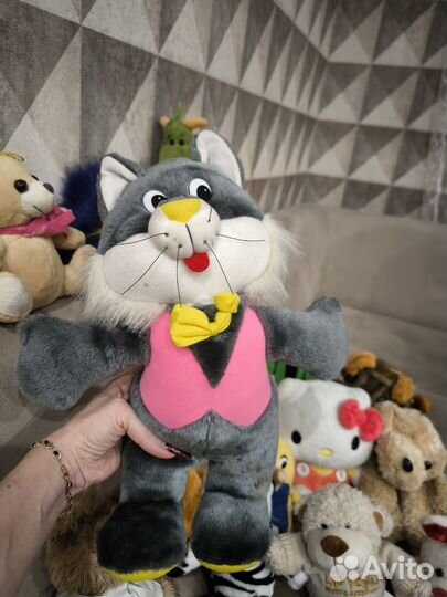 Мягкая игрушка пакетом, 27 штук, разные размеры