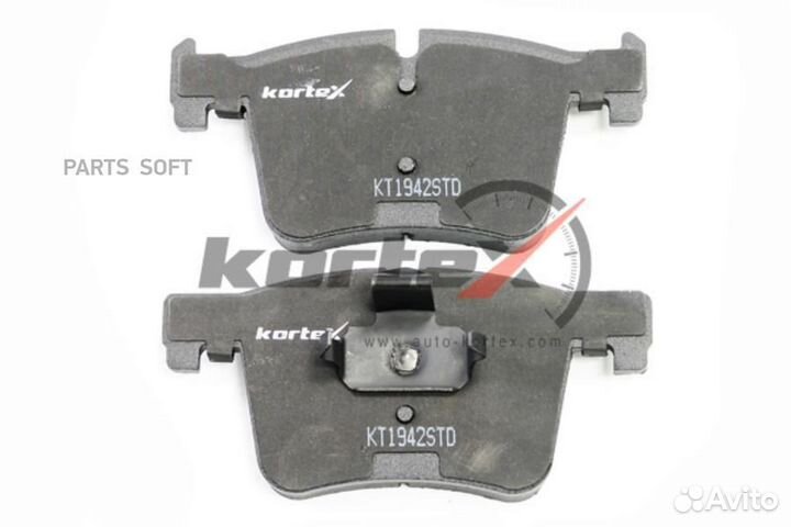 Kortex KT1942STD Колодки торм. передн к-т