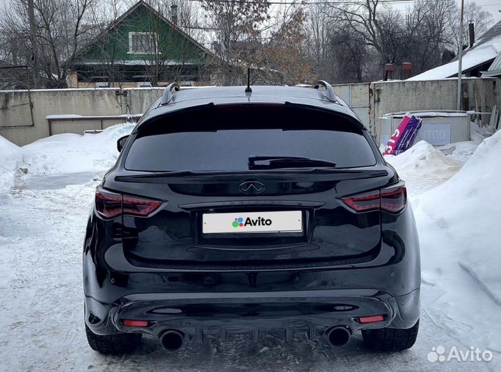 Накладки бампера обвеса Nismo Infiniti fx/qx70