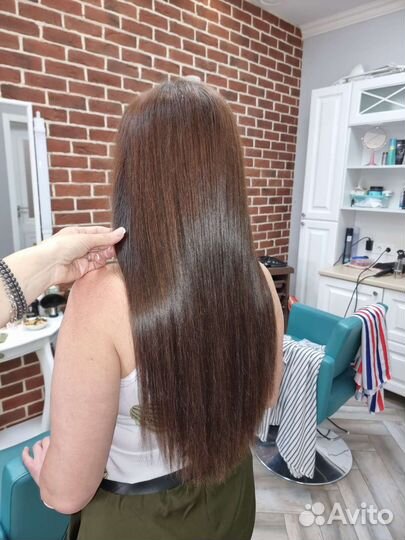 Наращивание волос коррекция