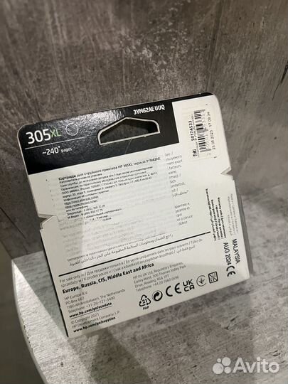 HP Картридж, оригинал