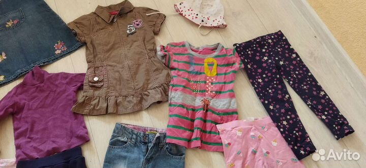 Вещи пакетом на девочку 86-92