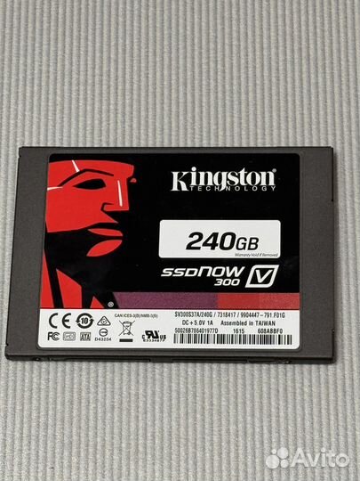 SSD 240 Gb kingston