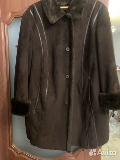 Дубленка женская зимняя