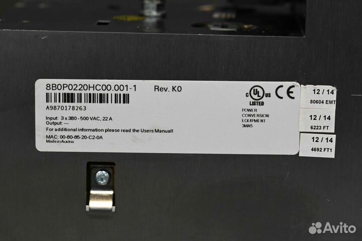 BR Automation 8B0P0220HC00.001-1 Б/У, 1 шт