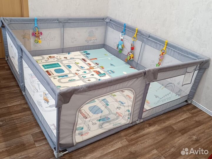 Большой детский игровой манеж