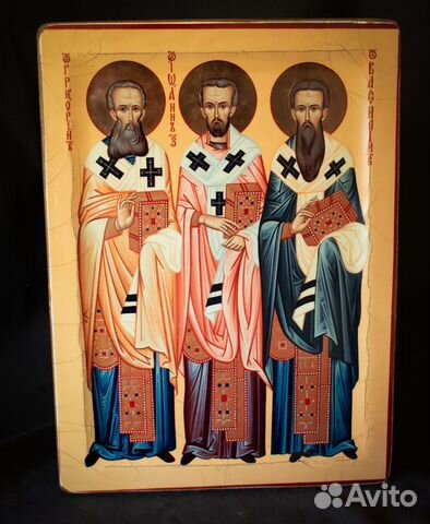 Икона Трех Святителей