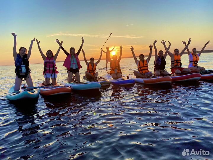 Прогулки на сапбордах в г. Чебоксары