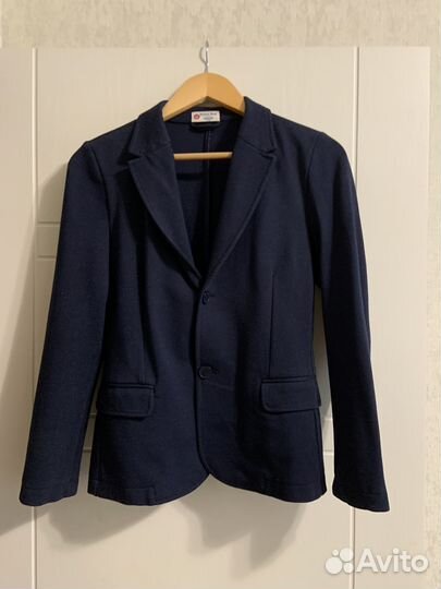 Костюм брючный button blue