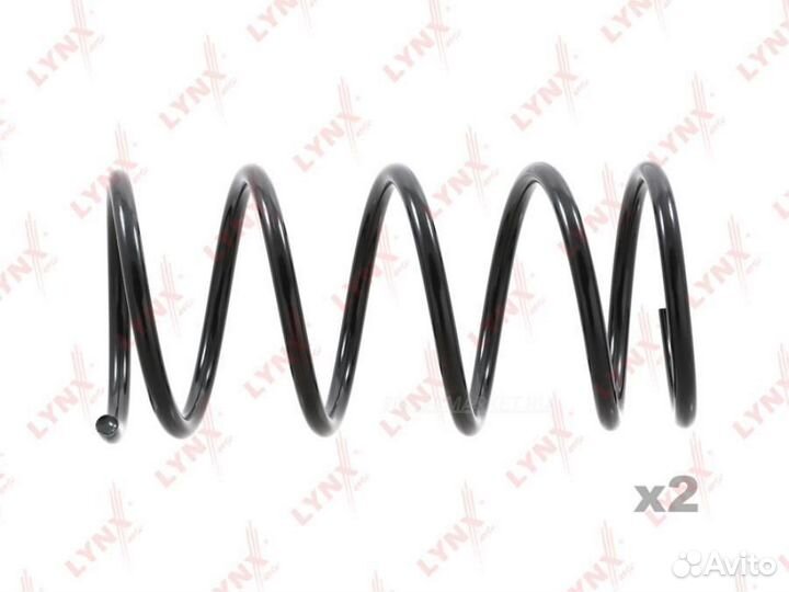 Lynxauto SC-1482 Пружина подвески передняя перед п