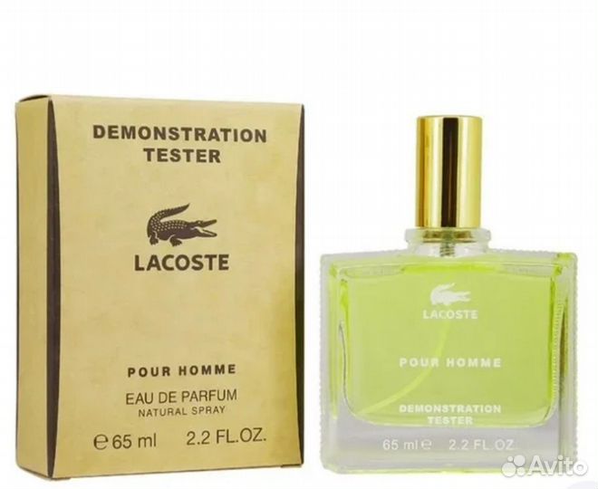 Тестер мужской Duty free Lacoste Pour Homme, Духи