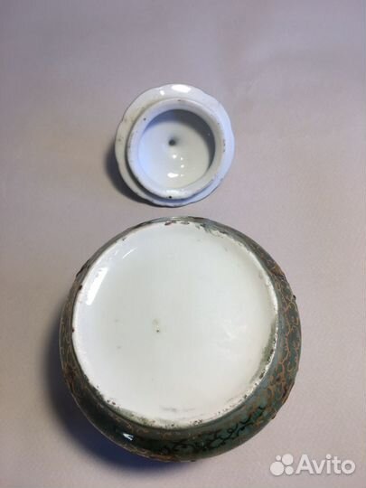 Сахарница антикварная